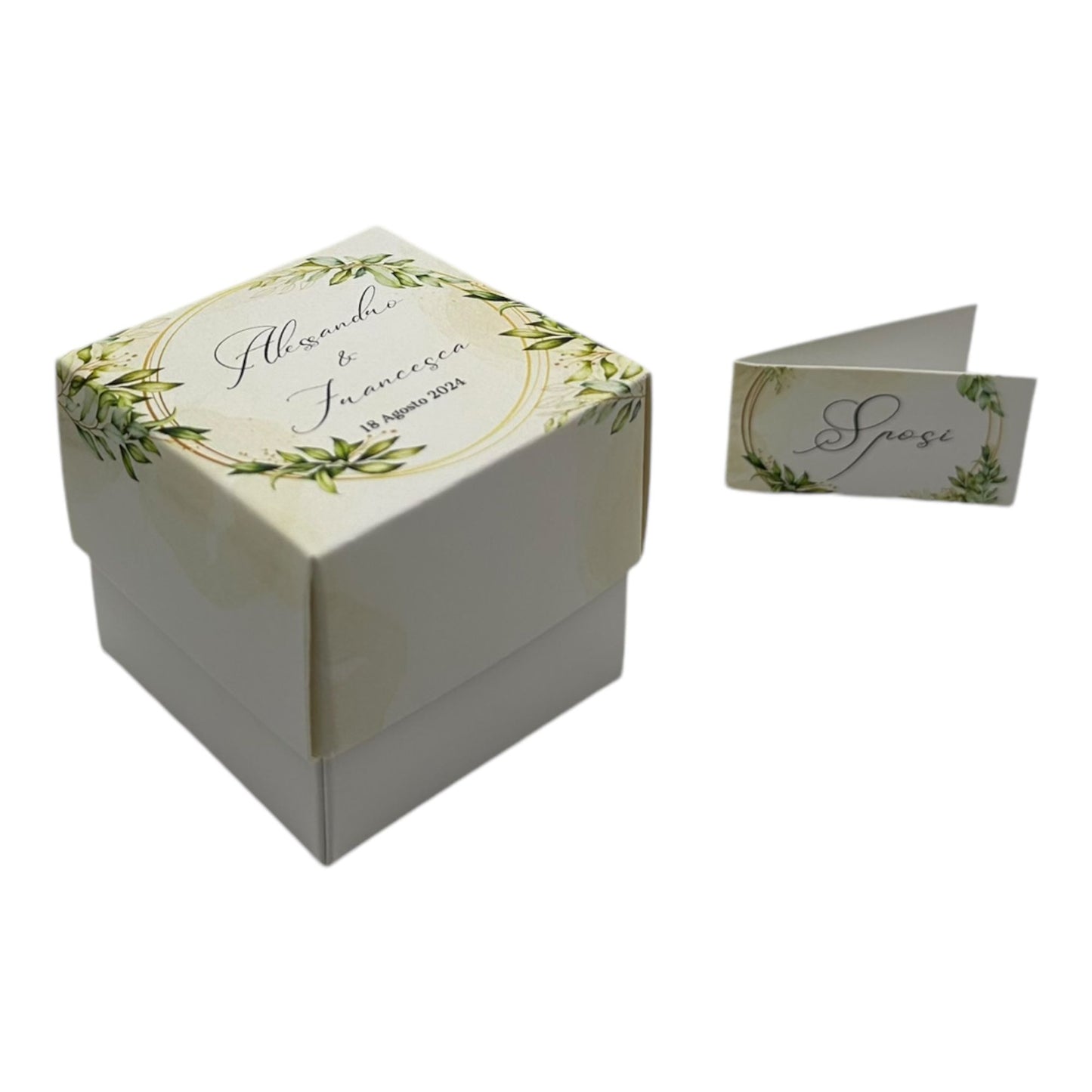 Pz 16 Scatola Portaconfetti personalizzata | Ritta Matrimonio 09