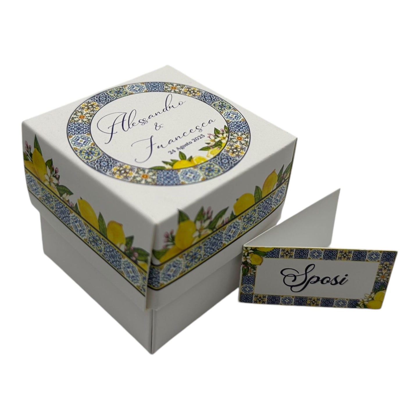 Pz 16 Scatola Portaconfetti personalizzata | Ritta Matrimonio 14