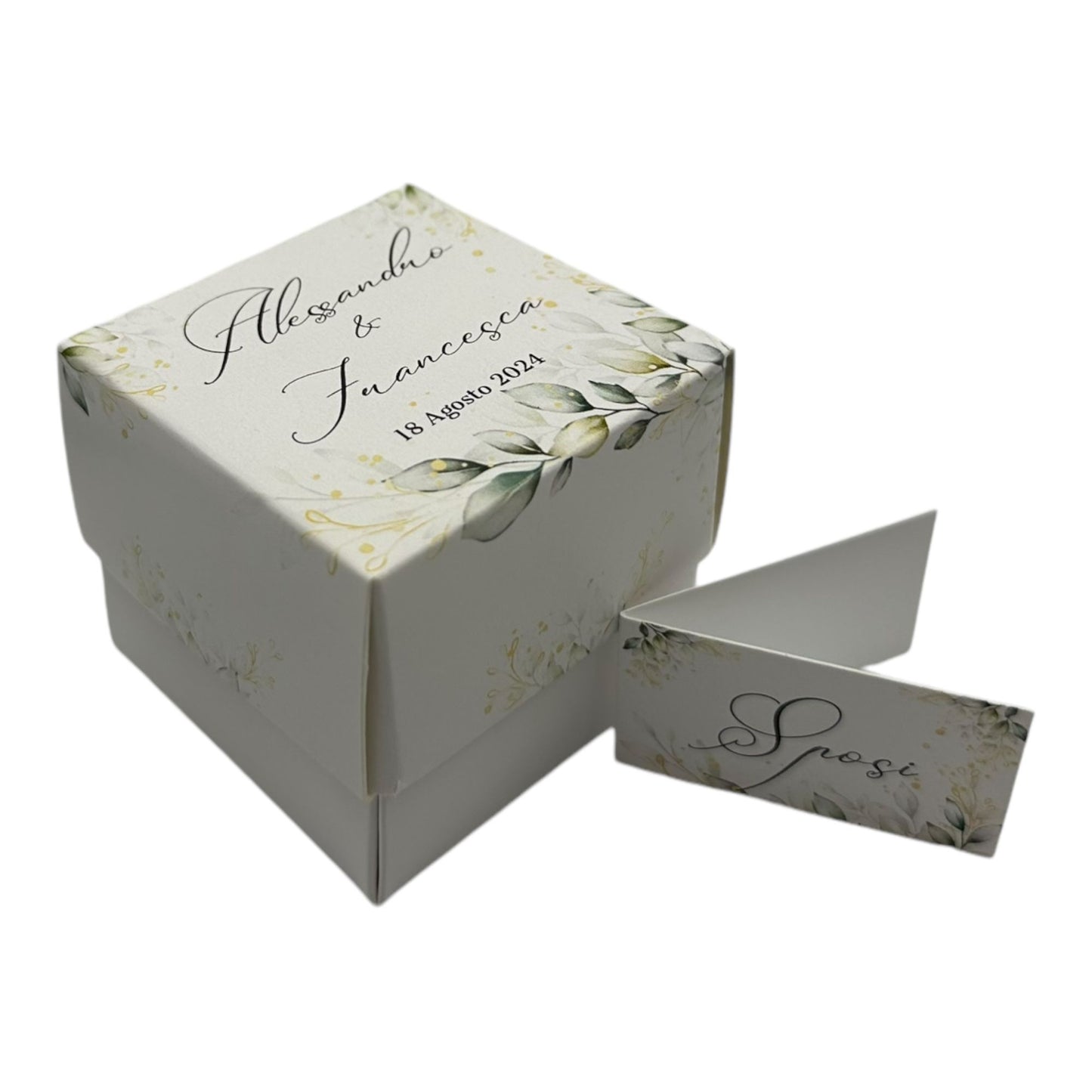 Pz 16 Scatola Portaconfetti personalizzata | Ritta Matrimonio 12