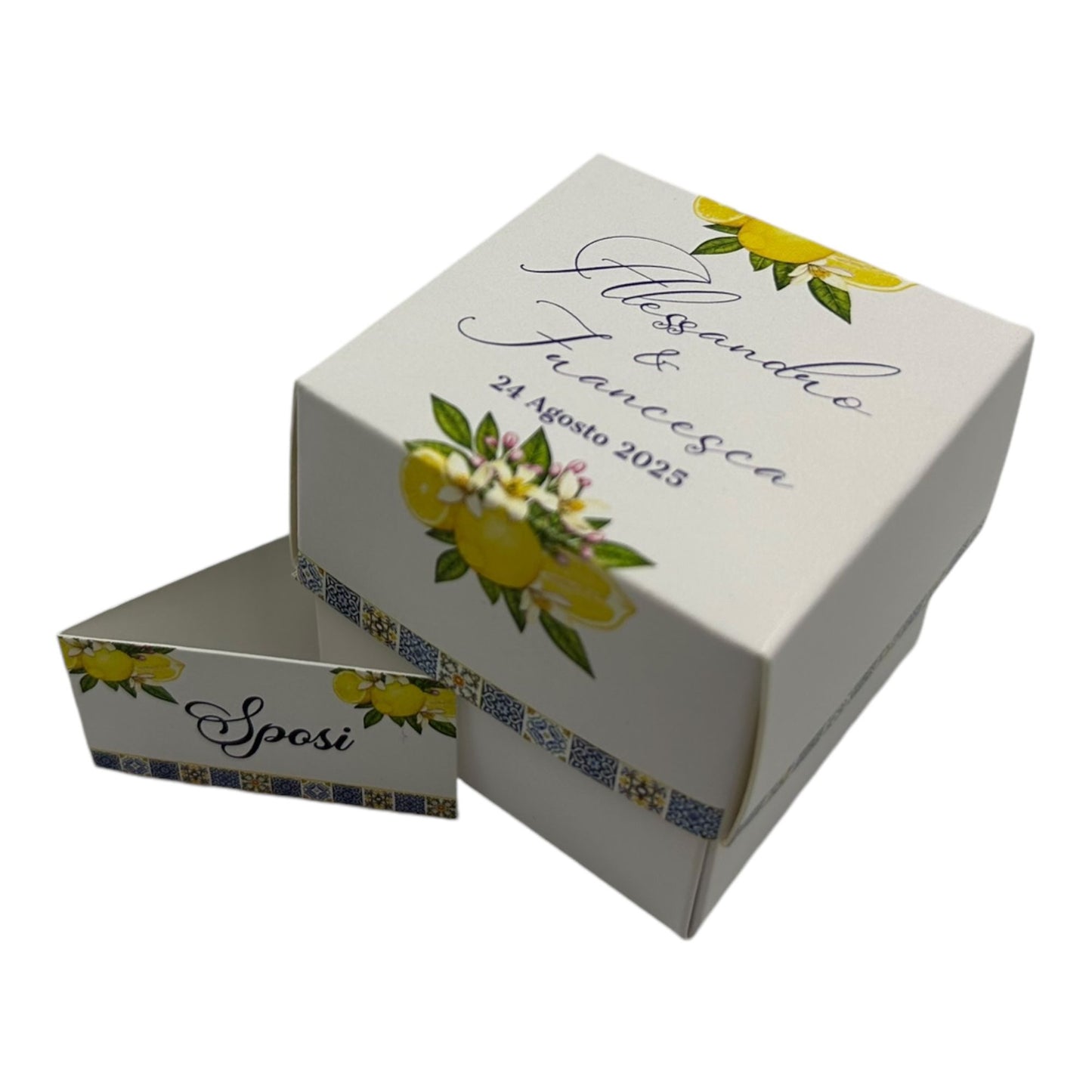 Pz 16 Scatola Portaconfetti personalizzata | Ritta Matrimonio 13
