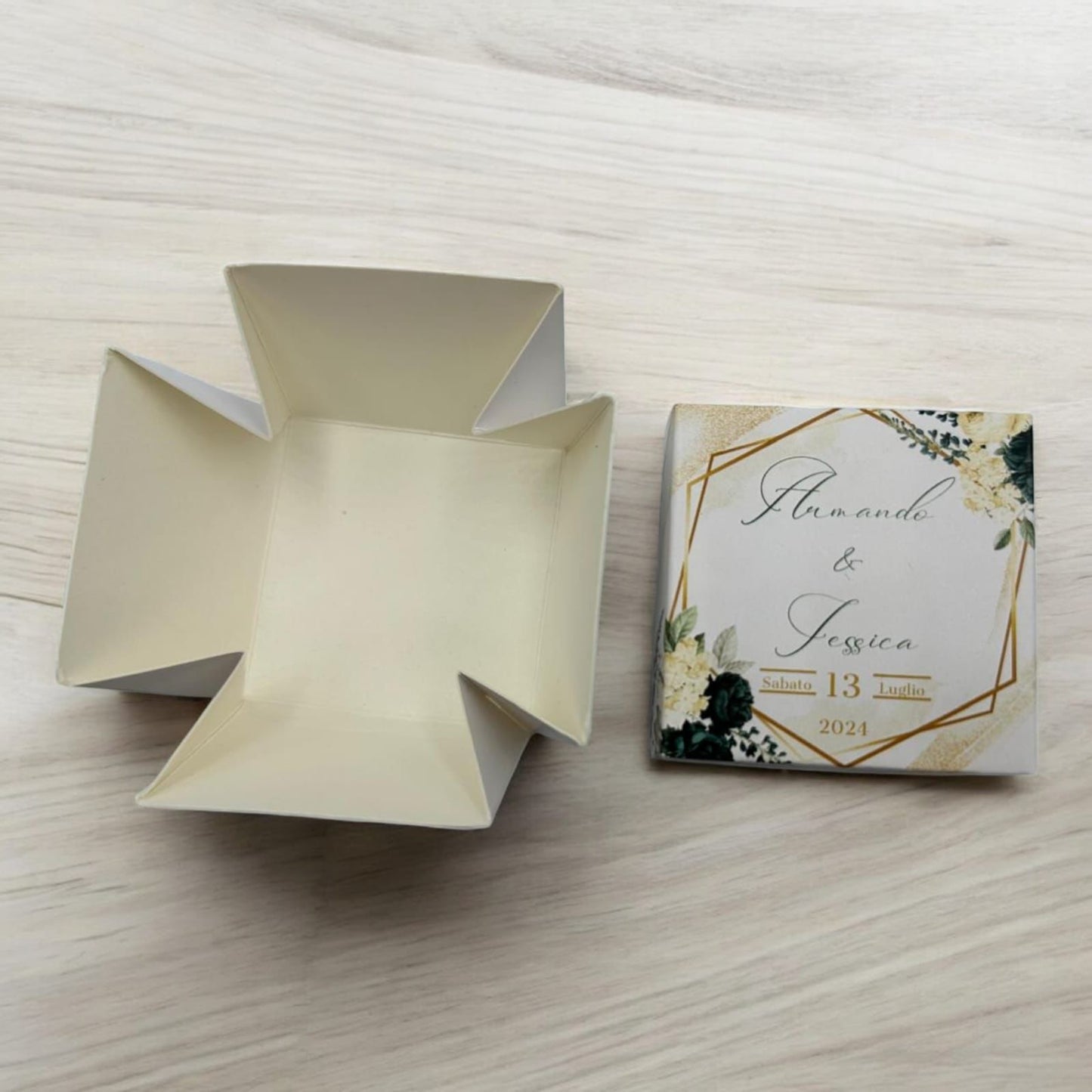 Pz 16 Scatola Portaconfetti personalizzata | Ritta Matrimonio 15