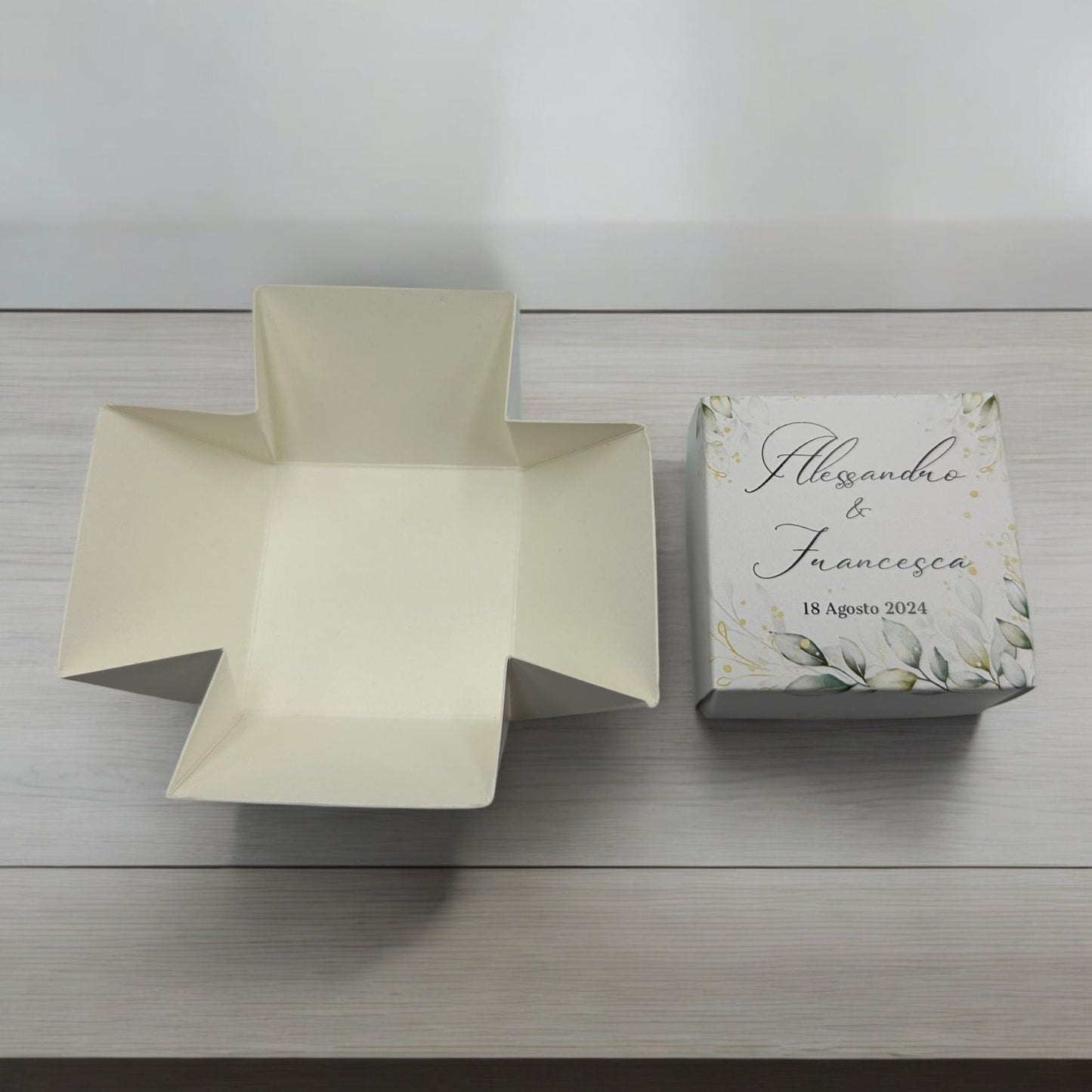 Pz 16 Scatola Portaconfetti personalizzata | Ritta Matrimonio 12