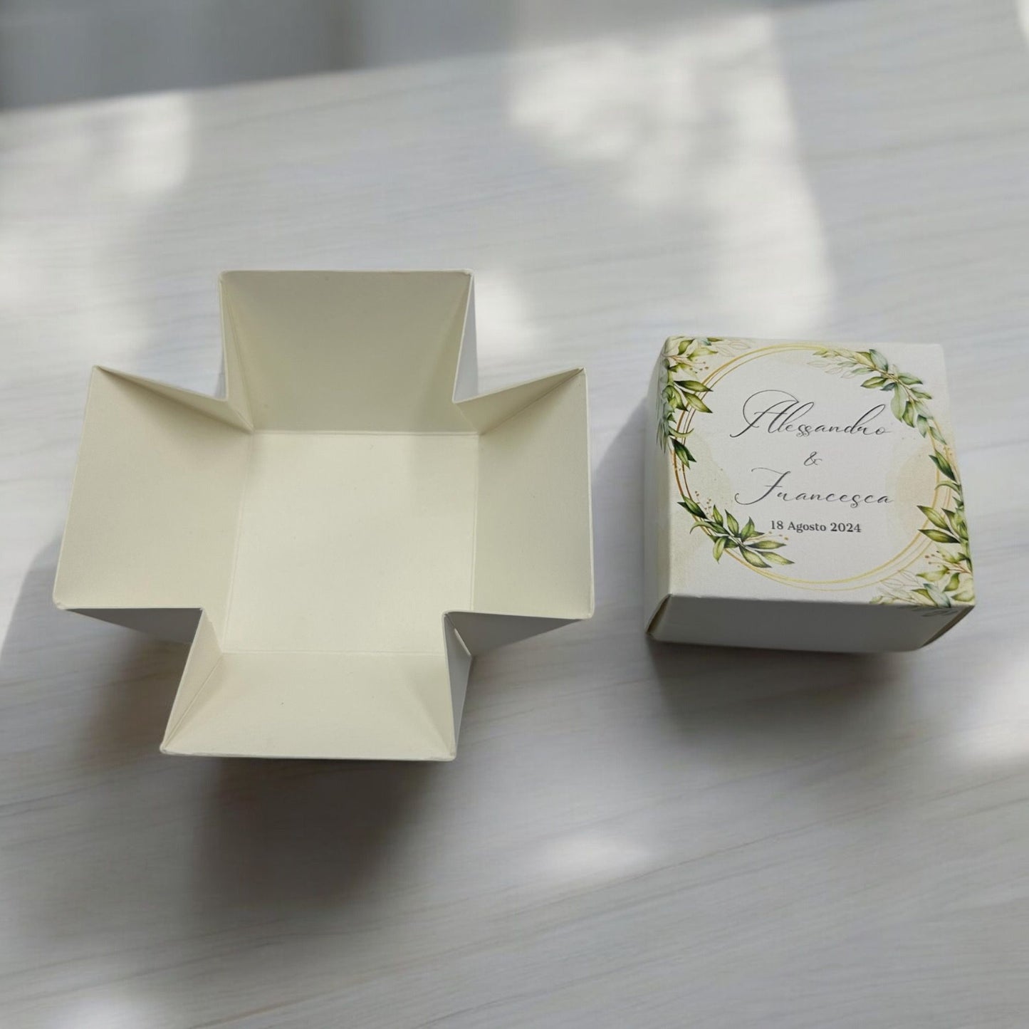 Pz 16 Scatola Portaconfetti personalizzata | Ritta Matrimonio 09