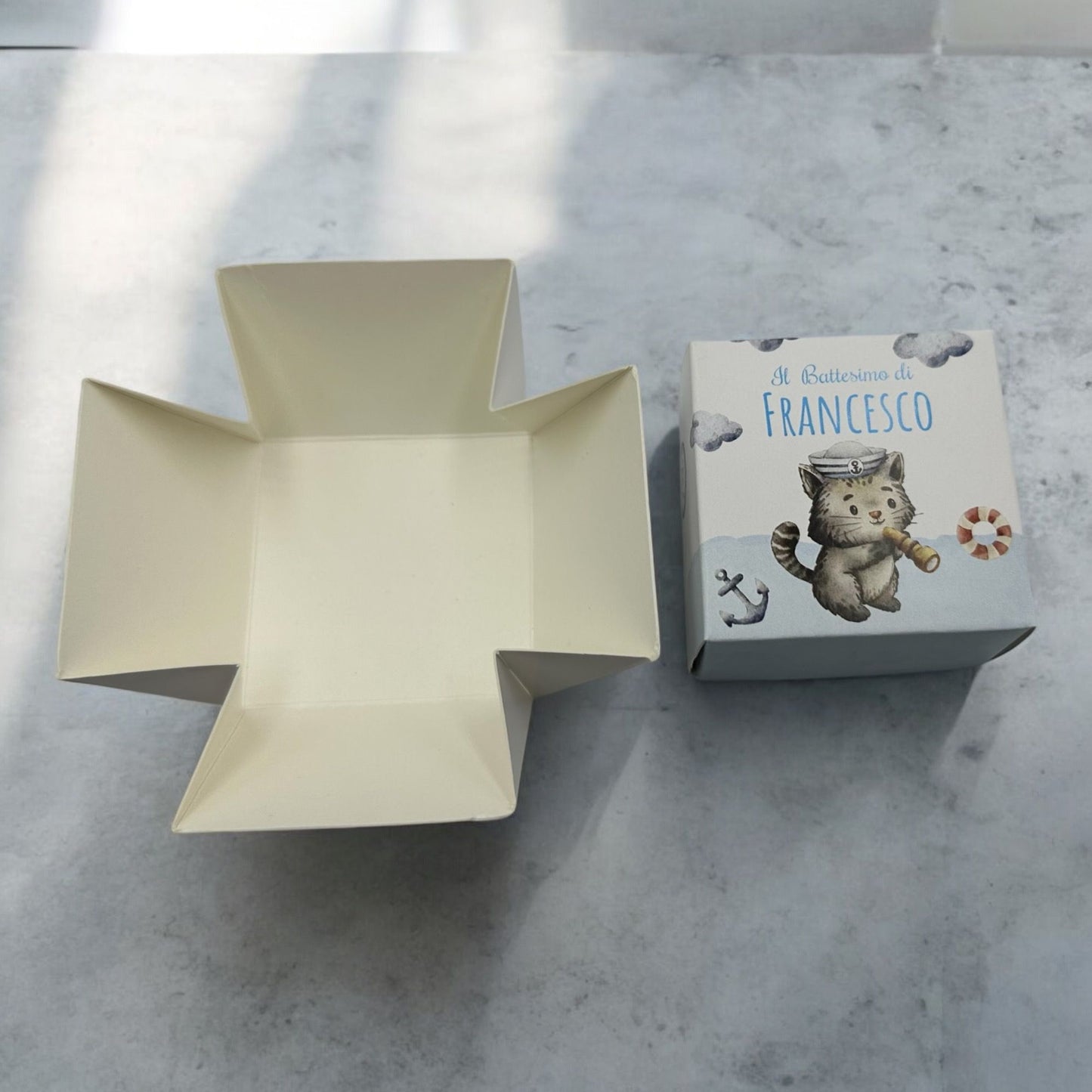 Pz 16 Scatola Portaconfetti personalizzata | Ritta 76