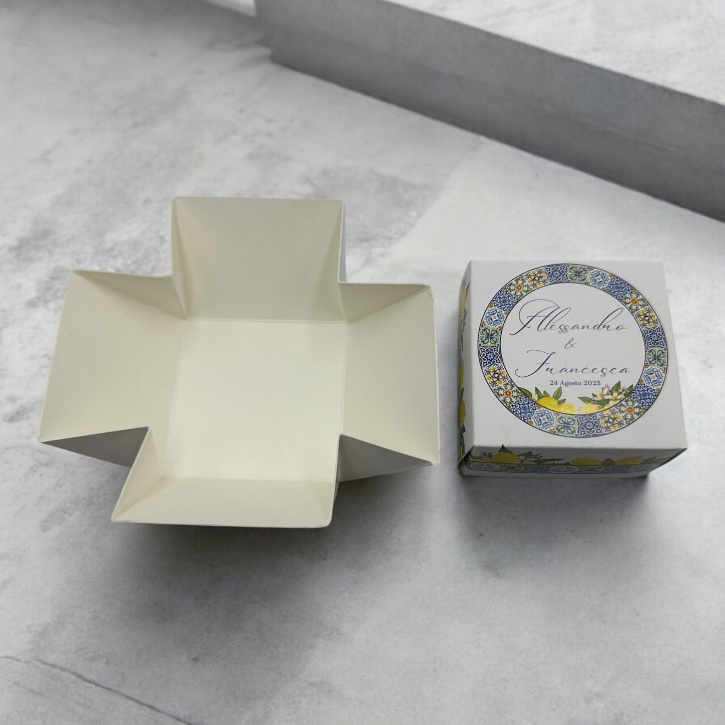 Pz 16 Scatola Portaconfetti personalizzata | Ritta Matrimonio 14
