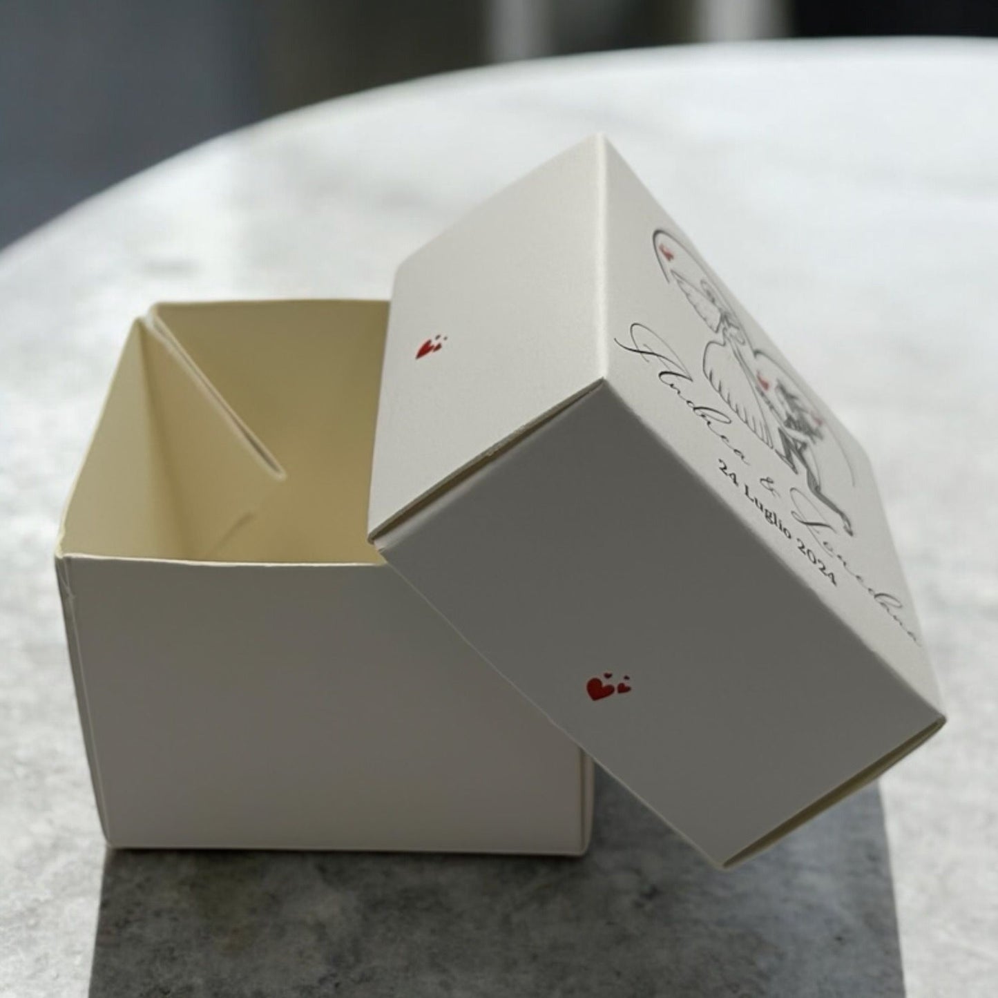 Pz 16 Scatola Portaconfetti personalizzata | Ritta Matrimonio 18