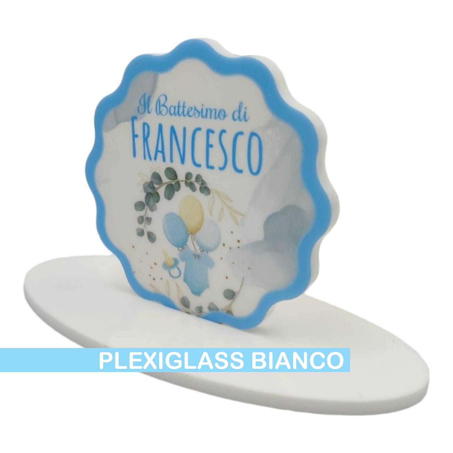 Calamita Personalizzata per Bomboniera Nascita o Battesimo da 24 pz (Bimbo 5) | Spedizione Gratuita