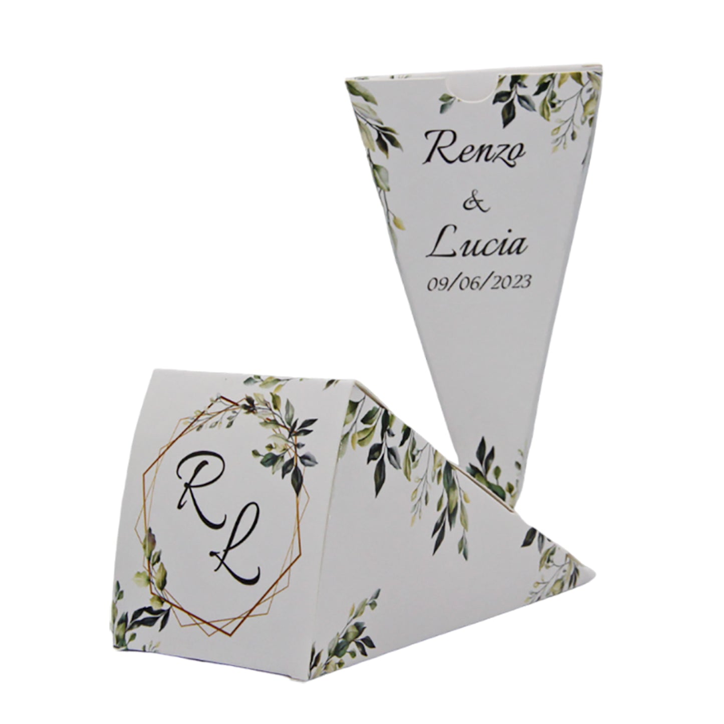 Pz 24 Cono Portariso Matrimonio Personalizzato | Matrimonio 01