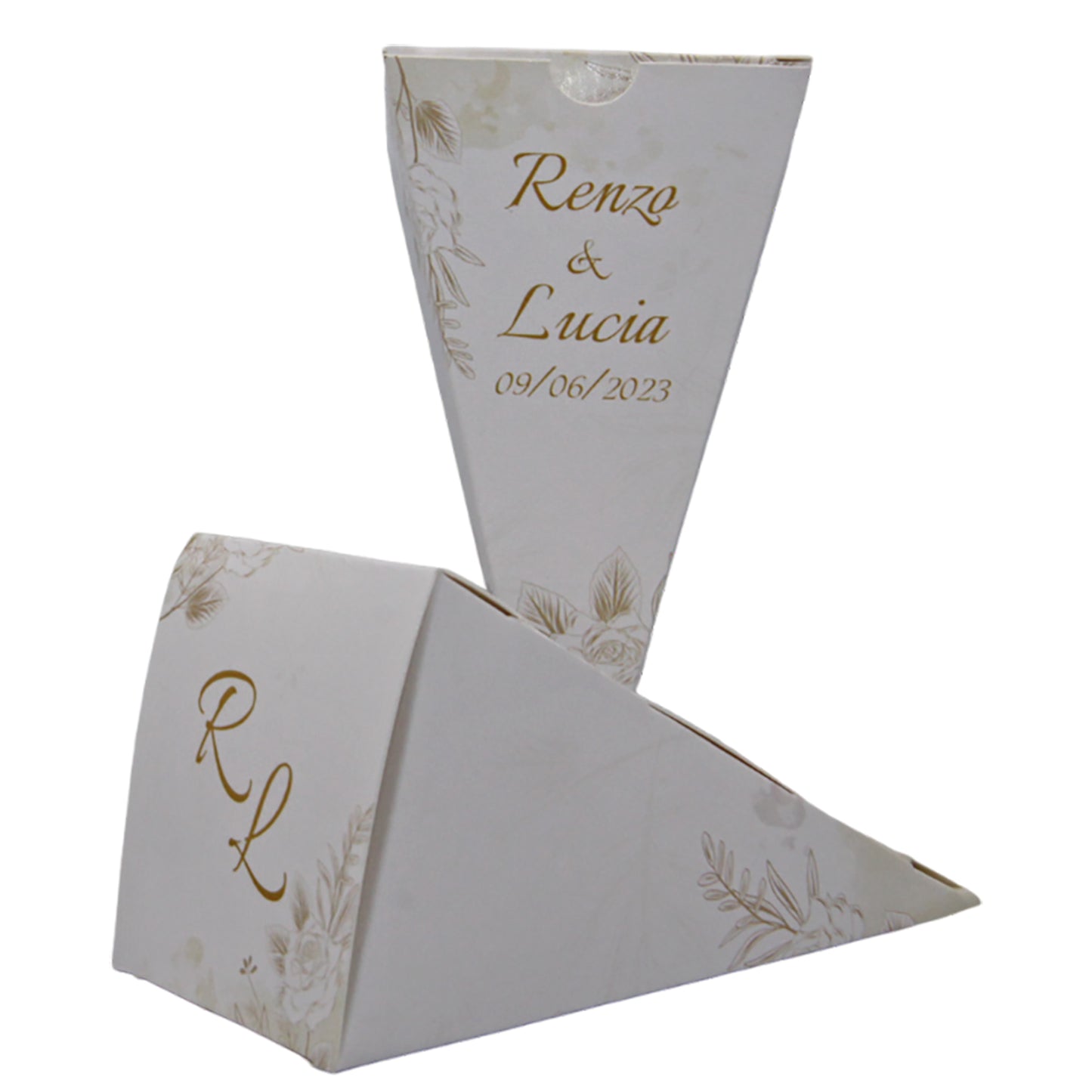 Pz 24 Cono Portariso Matrimonio Personalizzato | Matrimonio 17
