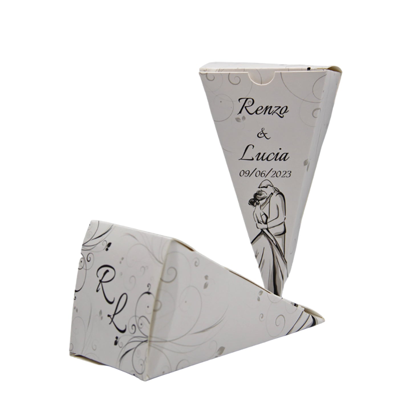 Pz 24 Cono Portariso Matrimonio Personalizzato | Matrimonio 3