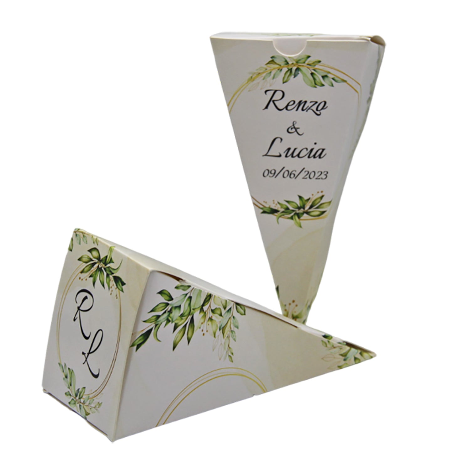 Pz 24 Cono Portariso Matrimonio Personalizzato | Matrimonio 9