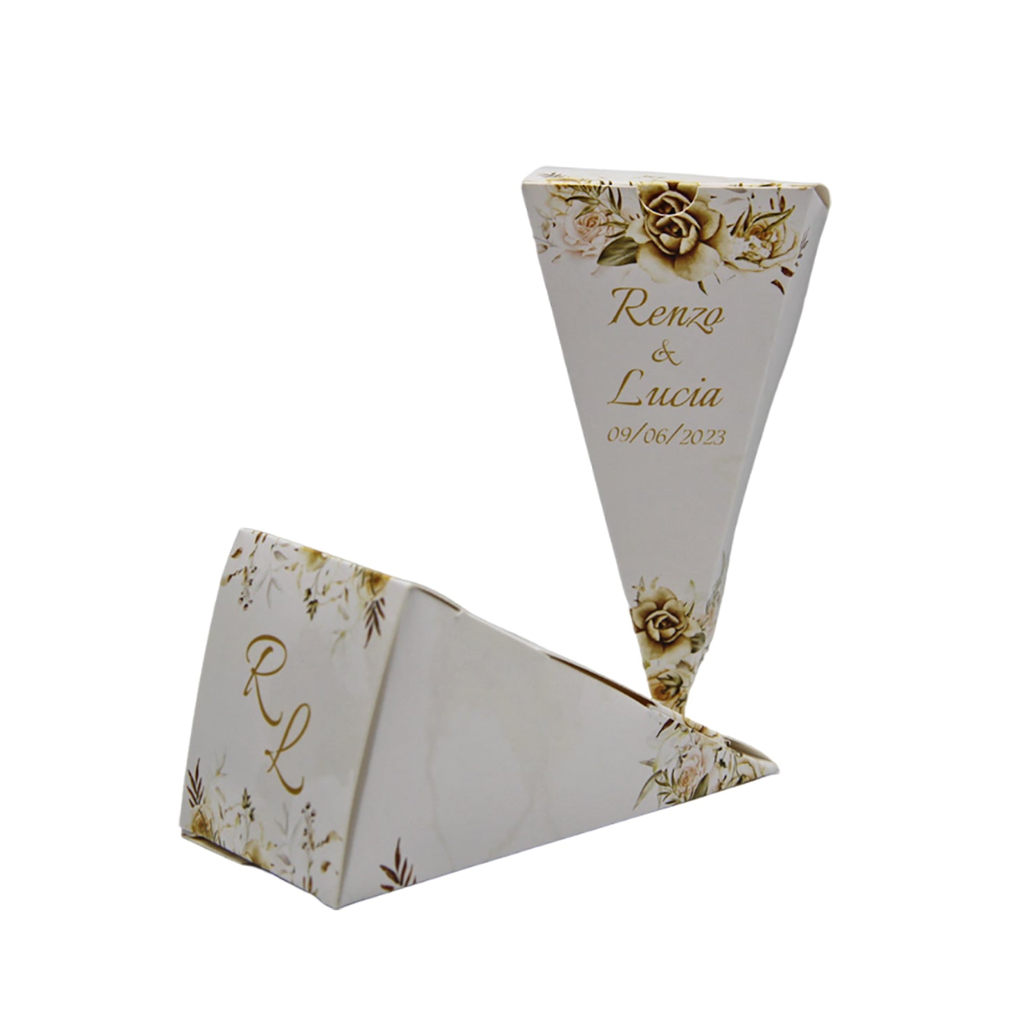 Pz 24 Cono Portariso Matrimonio Personalizzato | Matrimonio 6