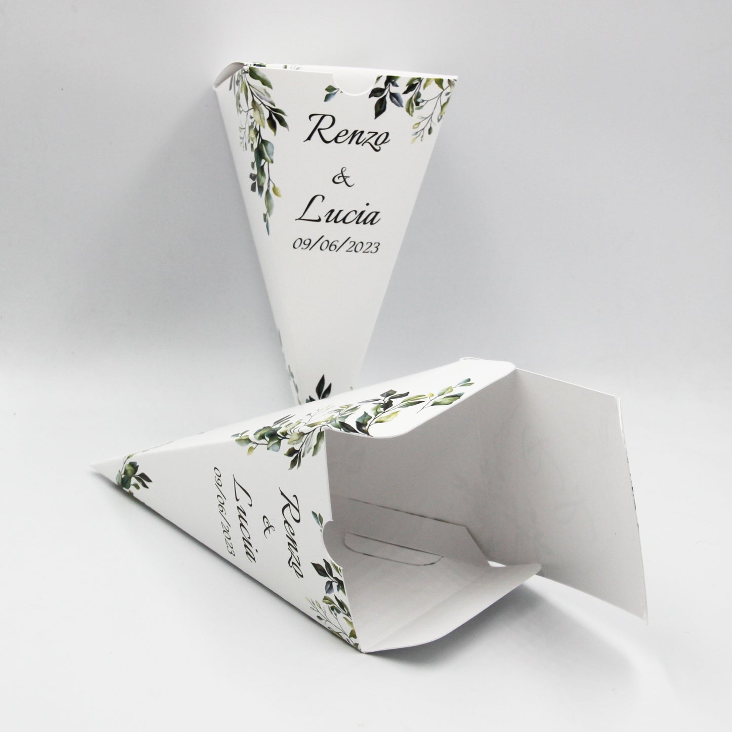 Pz 24 Cono Portariso Matrimonio Personalizzato | Matrimonio 01