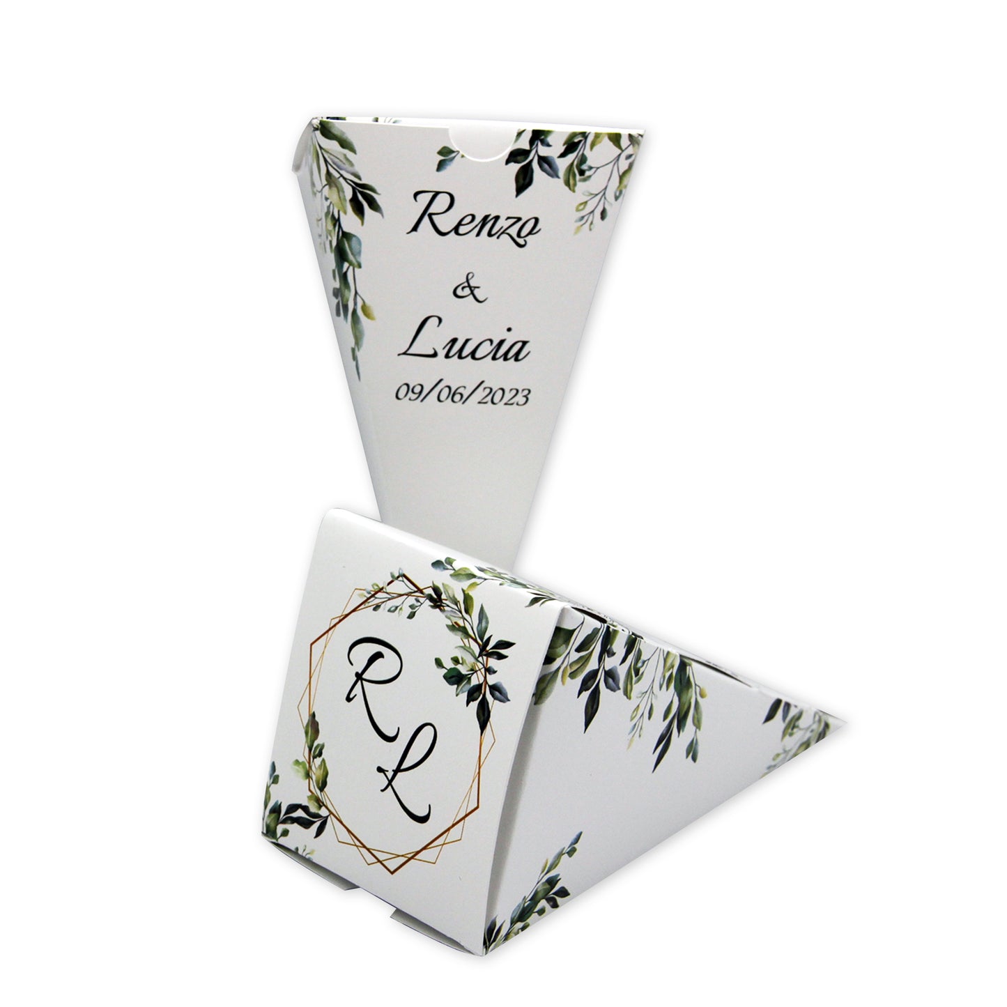 Pz 24 Cono Portariso Matrimonio Personalizzato | Matrimonio 01