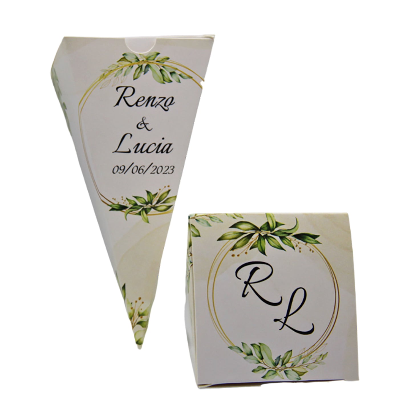 Pz 24 Cono Portariso Matrimonio Personalizzato | Matrimonio 9