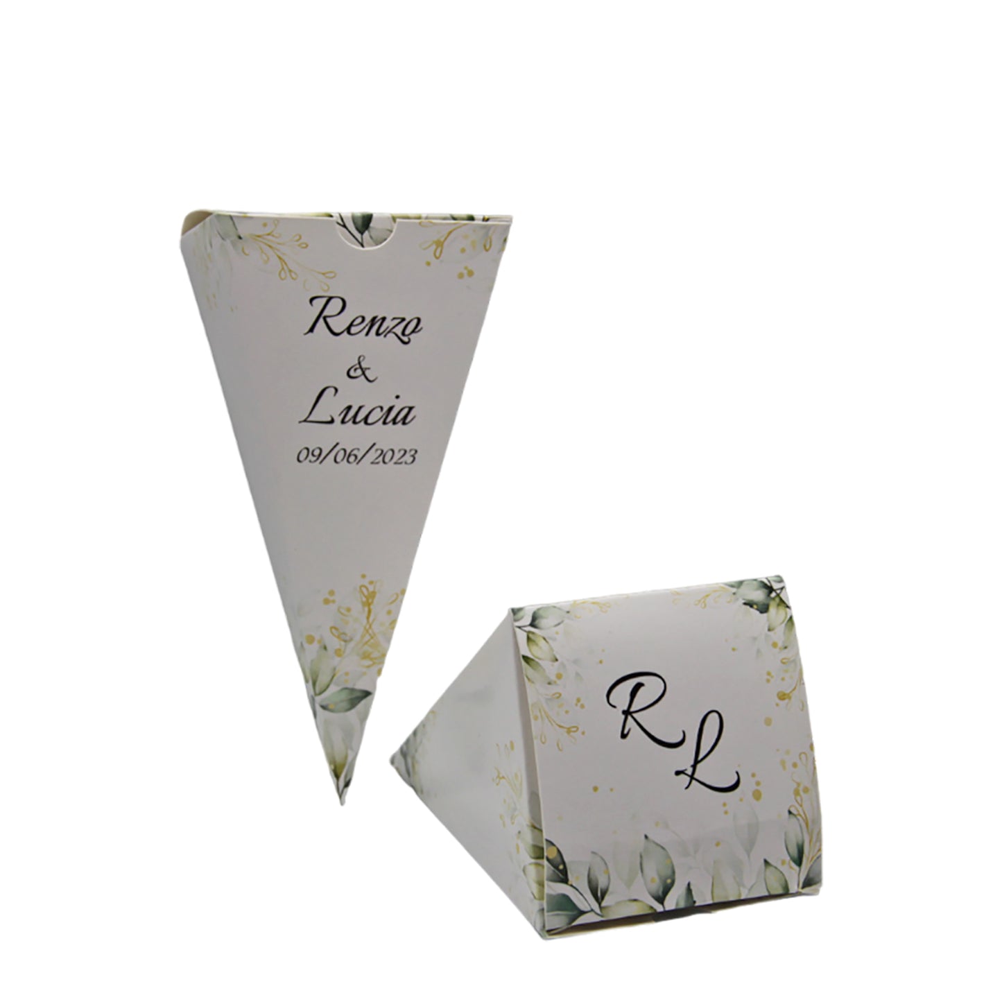 Pz 24 Cono Portariso Matrimonio Personalizzato | Matrimonio 11