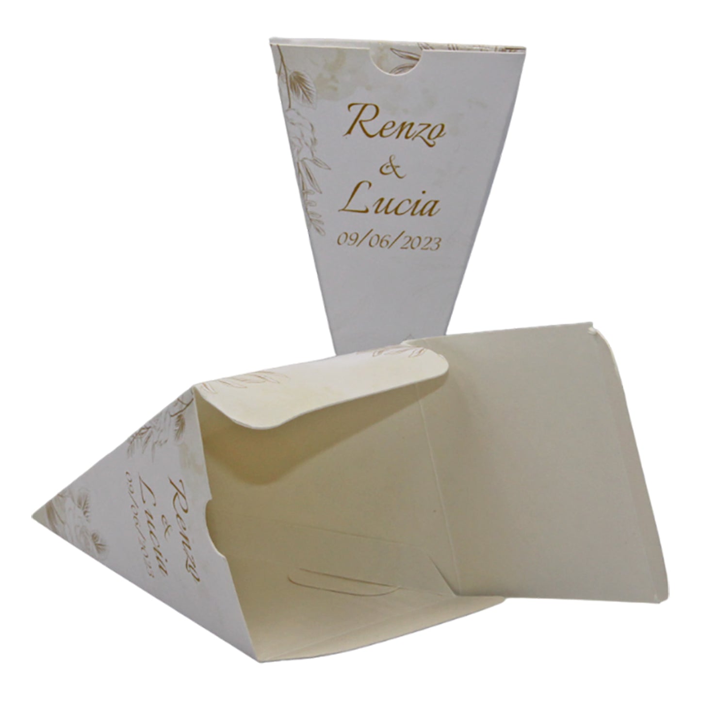 Pz 24 Cono Portariso Matrimonio Personalizzato | Matrimonio 17