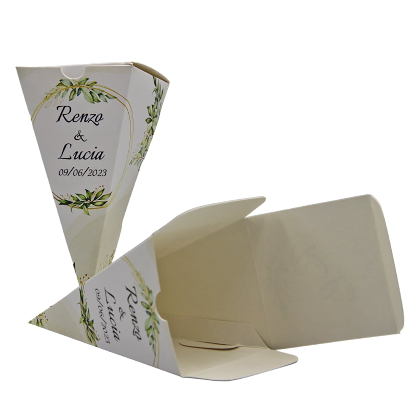 Pz 24 Cono Portariso Matrimonio Personalizzato | Matrimonio 9