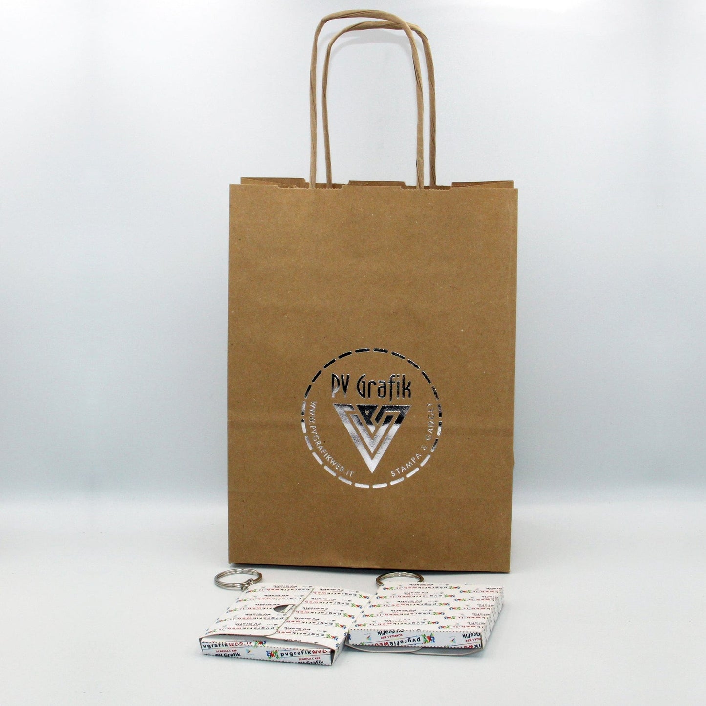 PVGRAFIKWEB Portachiavi spotify personalizzato bianco | SPEDIZIONE GRATUITA | 1+1 OMAGGIO