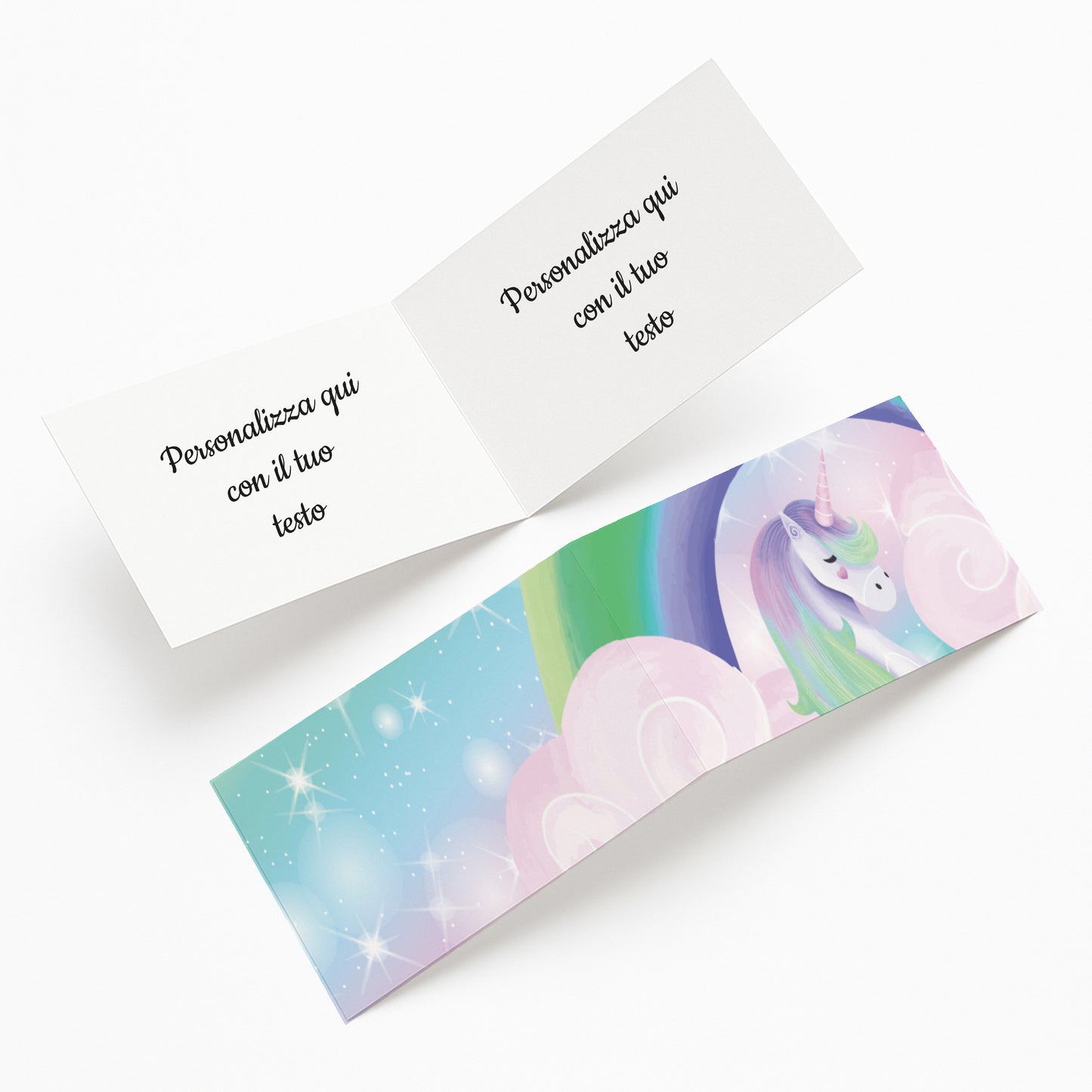 Putia Bigliettino B01Unicorno